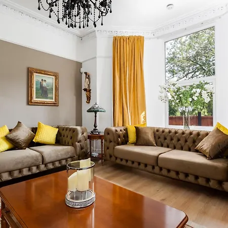 Grand Victorian Villa 6 - En-Suites, Hot Tub, Cinema Room, Private Parking & Park View Liverpool Buitenkant foto