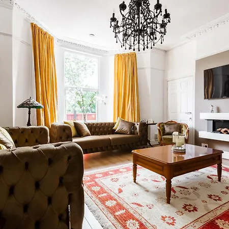 Grand Victorian Villa 6 - En-Suites, Hot Tub, Cinema Room, Private Parking & Park View Liverpool Buitenkant foto